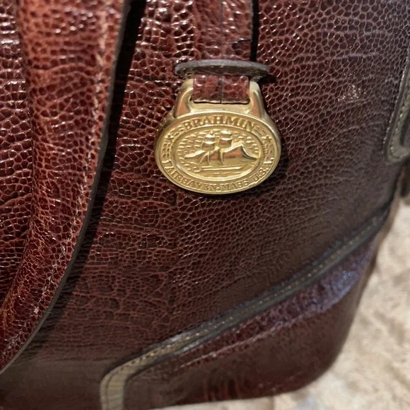 Brahmin leather bag with dust bag and care card - Picture 6 of 9